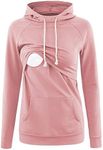 Liu & Qu Womens Nursing Hoodie Long