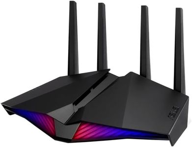 ASUS RT-AX82U Dual Band WiFi 6 Gaming Router – AX5400, RGB, PS5 Compatible