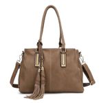 Scarleton Purses for Women, Shoulder Bag, Handbags for Women, Crossbody Bag, Purse Bags for Women, Tote Bag Large - H2124, Khaki