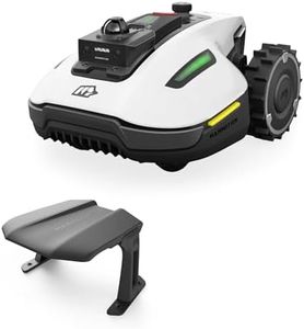 (2026 Upgrade) Mammotion YUKA mini 2 1000H Robotic Lawn Mower with Garage, for 0.25 Acre, 360° LiDAR + AI Vision, 45% Slope, DropMow, Smart Battery Management,Cutting Heights 2.0"-3.5"