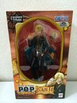 Megahouse Portrait of Pirates One Piece Sailing Again Sanji 1/8 Scale PVC Figure