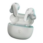 Skullcandy Rail ANC in-Ear Noise Cancelling Wireless Earbuds, Multipoint Pairing,38 Hr Battery, Microphone, Works with iPhone Android and Bluetooth Devices - Bone