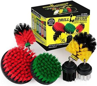 The Ultimate - Drill Brush - Cleaning Supplies - Kit - Bathroom Accessories - Shower Cleaner - Bath Mat - Kitchen Accessories - Grout Cleaner - Dish Brush - Stove - Oven - Sink - Outdoor - Scrub Brush