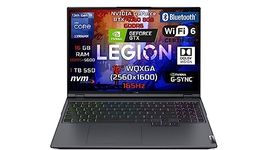 Lenovo Laptop Legion 5 Gaming Intel Core i9-13900HX 16GB Ram 1TB SSD Geforce RTX4060 8GB GDDR6 16" WQXGA 2560x1600 IPS 300nits Anti-glare, 100% sRGB, 165Hz FREEDOS