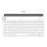 Logitech Bluetooth Multi-Device Keyboard K480 for Computers, Tablets and Smartphones, White (920-006343)