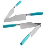 DOITOOL 2Pcs Cake Slicer Cake Pizza Pie Server Stainless Steel Lifter Tool for Serving Pies Desserts Pastries Breads