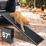 Dog Ramp for Car, 67''x 17'' Extra 