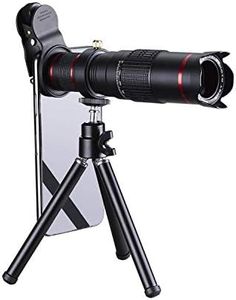 Rambot Mini DSLR 4K 26x HD Zoom Mobile Phone Monocular Scope Monocular Telescope Telescope Lens Telephoto External Smartphone Camera Lenses Multicolor