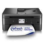 Brother MFC-J1170DW Wireless Colour Inkjet All-in-One Printer with Mobile Device Printing, NFC, and Cloud Printing & Scanning, for Home Office and Personal Use with Refresh Subscription Option