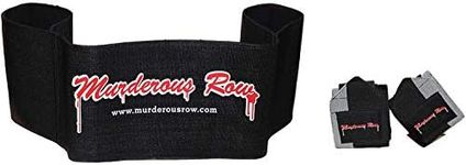 Murderous Row Bench Press Sling Shot (XL, 181lbs-220lbs) + Jail Bird 2-Ply Wrist Wraps - Insane Bench Press Set