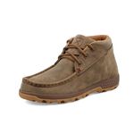 Twisted X Women's CellStretch D Toe Driving Mocs Casual Chukka Boots - Bomber