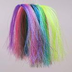 ANGLER DREAM Crystal Flash Fly Tying Material 150PCS per Bag - 34 Bags