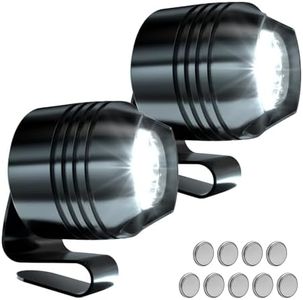 Original 2-Headlight Flashlight Attachment for Crocs - Clip-on Headlamp Shoe Decoration, Accessories for Kids, Girl, Boy, Women, Men & Adult Sandals