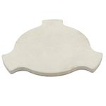 VICOOL Pizza Stone Heat Deflector Plate for Char-Griller AKORN Kamado 6201 16620, 26720, 06620, 56720 Model Grills, 17 5/8 Inch