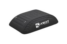 Away 3D Roofbag - 390 litres Capacity Car Rooftop Cargo Bag | Aerodynamic Shape | Dual Opening | Water Resistant Material | Universal Fit Over Crossbars (Standard, Only Roofbag)