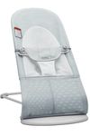 BabyBjörn Bouncer Balance Soft, Light Gray Frame, Mesh, Silver/White