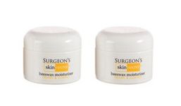 Surgeon's Skin Secret Beeswax Moisturizer Honey Almond 1 Oz Jar (2 Pack)