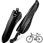 Bike Mudguard Set for 20 22 24 26 inch,Road Mountain Bike Fenders Universal Bicycle Cycling Tires Front and Rear Mud Guard Adjustable Bike Fender Mudflap for MTB Mountain Road Bike