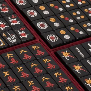 Yellow Mountain Chinese Mahjong Set – Classic Tile Game