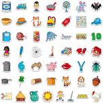 50 PCS CVC Object Magnets, Magnetic