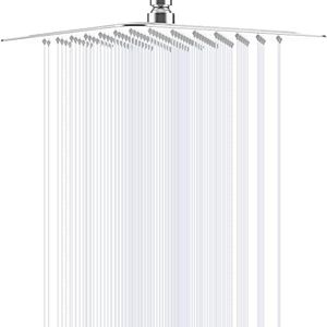 ALTON SHR20795 SS-304 Grade 8x8 Square Overhead Shower Without Arm, Chrome Finish
