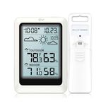 New Version AMIR Digital Hygrometer Indoor Outdoor Thermometer, Wireless Temperature and Humidity 328ft/100m Rangewith Large LCD Display, Max/Min Records, for Baby Room Greenhouse Cellar Garage