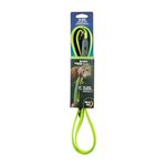 Nite Ize NiteDog Rechargeable LED Leash - Rechargeable LED Light Dog Leash with Padded Handle - Dog Walking Accessories for Walking & Running - 5 Feet, Lime