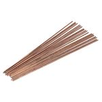 20Pcs Welding Rods Round Phosphor Copper Welder Rod Durable Welding Supplies for Air Refrigerators and Conditioners Copper Tubes Welding