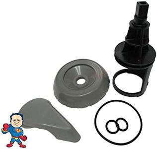 Diverter Valve Spa Gray Hot Tub Stem O-Rings Cap Handle Kit