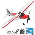 VOLANTEXRC RC Airplane 2.4Ghz 4-CH with Aileron Sport Cub 500 Parkflyer Remote Control Aircraft Plane Ready to Fly with Xpilot Stabilization System, One-Key U-Turn Perfect for Beginner (761-4 RTF)