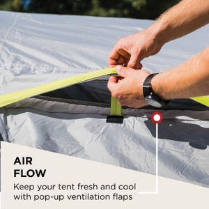 Coleman Darwin 4-Person Dome Tent – Lightweight Waterproof Camping Shelter