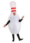 Inflatable Bowling Pin Adult Costume Standard Red