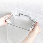 DERDOUT Hanging Trash Bag Holder, Stainless Steel Garbage Bag Hanging Rack Wall Mounted Adhesive Rubbish Bag Hanger for Kitchen