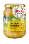 Nordmel Pure Natural Wild Raw Honey 1KG - Unpasteurised, Unfiltered, Crystallized, Natural Estonian Honey - Harvested Sustainably Using 100% Green Energy