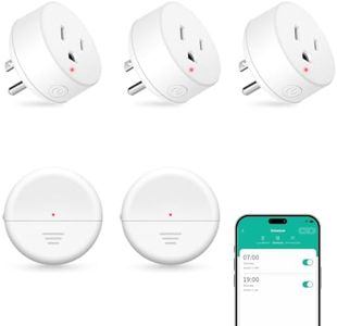 NineLeaf Wireless 260FT Motion Sensor WiFi Outlet Remote Smart Switch