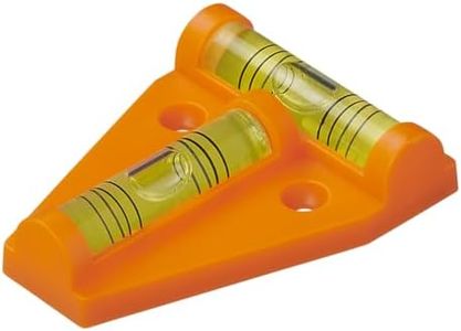 ProPlus 341215 Niveau Nivelette Triangle avec Aimant,Orange