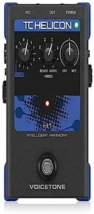 TC Helicon VOICETONE H1 Single-Button Stompbox for Realistic Guitar Controlled Vocal Harmony