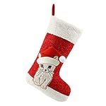 WEWILL 20'' Cute Cat Christmas Stoc
