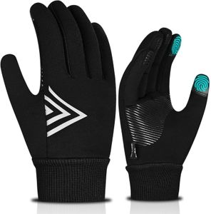 WESTWOOD FOX Kids Thermal Gloves, Black, Size M