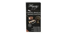 Hagerty Copper, Brass & Bronze Duster Impregnated Cloth for Cleaning and Care of Copper, Brass & Bronze Objects Quick Cleaning Removes Dirt, Water Traces and Oxidation