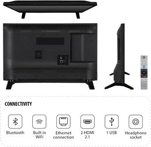 Toshiba 24" HD Ready Smart TV – VIDAA, HDR, Freeview Play, Alexa