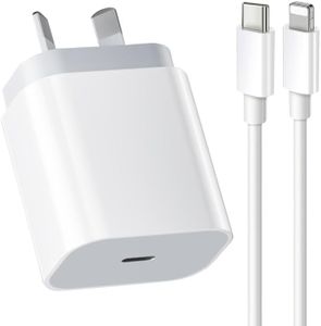 iPhone Fast Charger, 20W iPhone USB C Charger Plug with 1M Original iPhone Fast Charging Cable,Apple Fast Charger for iPhone14 13 12 11 Pro Max/XS/SE/iPad