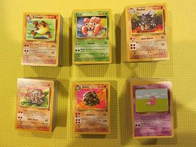 Lot 40 Pokemon GO TCG:1st Gen Cards Base Jungle Fossil Team Rocket Card Common and Uncommon! Hot Seller Items