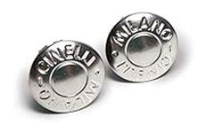 Cinelli Milano Anodized Bar End Plugs Pair, Silver, One Size