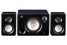 SWANS M10 15 Watt 2.1 Channel Bookshelf Speaker (Black)