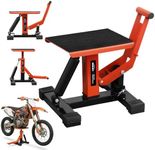 SEKAM Dirt Bike Stand, 1200 LBS Hydraulic Motorcycle Lift Jack with Safety Lock, Heavy-Duty Motorcycle Lift Stand for Maintenance & Repair