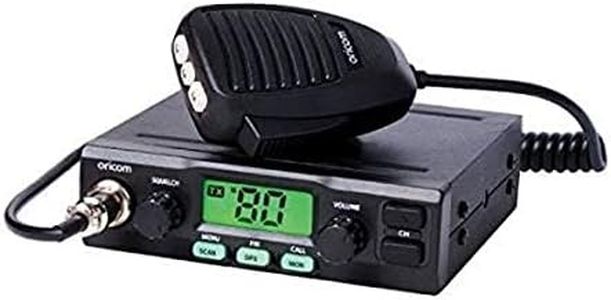 Oricom UHF028 Compact 5 Watt UHF CB Radio - Rugged, Compact, Portable, 80 Channels, 38 CTCSS, Duplex, Busy channel lock, Call Tones, 3.5mm external speaker jack, Heavy duty microphone plug