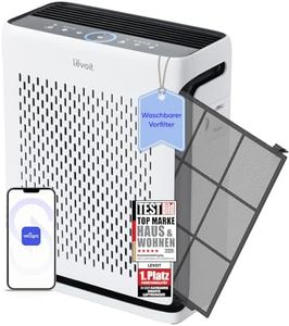LEVOIT | HEPA Luftreiniger | Air Purifier mit Lichtsensor und waschbarem Vorfilter | Leise | CADR 243 m³/h, Wohnung bis 52 m² | entfernt 99,97 % von Staub, Pollen, Tierhaaren & Gerüchen | Tiermodus