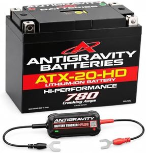 Antigravity ATX-20-HD Heavy Duty Motorcycle Battery, 780 Cranking Amps, YTX20 YTX20L YTX20H Replacement