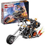 LEGO® Super Heroes Marvel Ghost Rider Mech & Bike 76245 Building Toy Set; Movable Mech with Chain, Plus Minifigure Pilot and Motorcycle; Toy Set for Young Super Heroes and All Kids Aged 7+